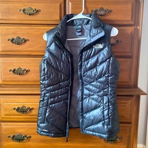 Black North Face Puffer Vest